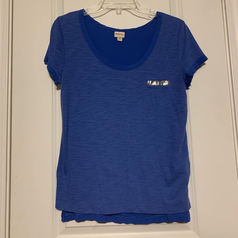Merona scoop neck tee